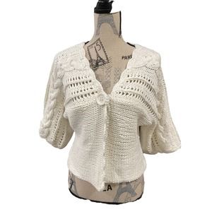Between‎ Me & You Crocheted Sweater Size M
